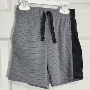 Jumping Beans Gray and Black Kids Shorts